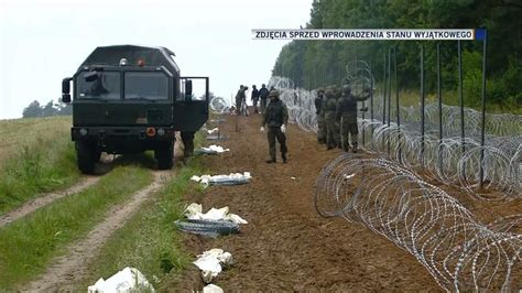 Granica polsko białoruska Straż Graniczna coraz więcej nieletnich