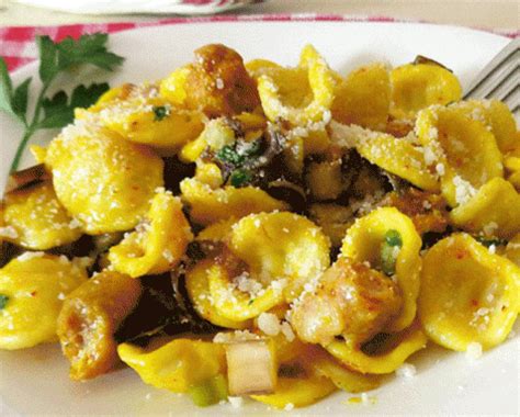 Orecchiette Salsiccia E Zafferano Ricetta E Cucina