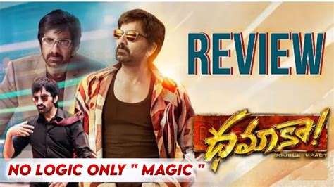 Dhamaka Movie Review Raviteja Srileela Aadi Thinadha Rao