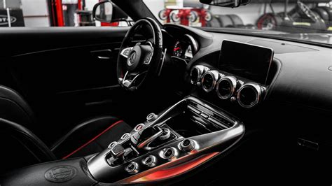 Interior Design of a Mercedes Benz Coupe · Free Stock Photo