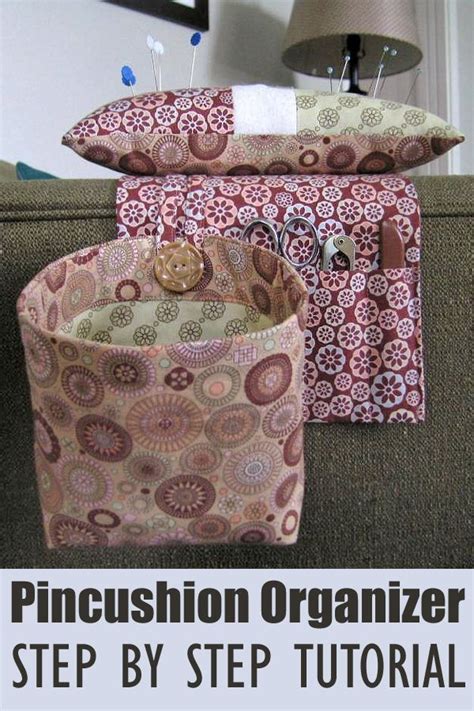 Pincushion Organizer Tutorial Artofit