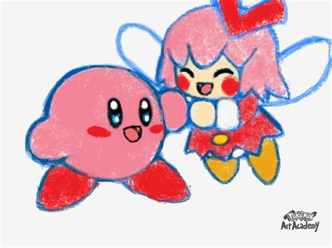 Kirby And Ribbon By Loveponies89 On Deviantart