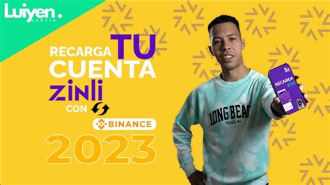 Cómo recargar ZINLI con BINANCE desde Venezuela o cualquier otro país