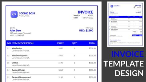 Make An Editable Printable Html Invoice Css Tricks Css Tricks Hot Sex