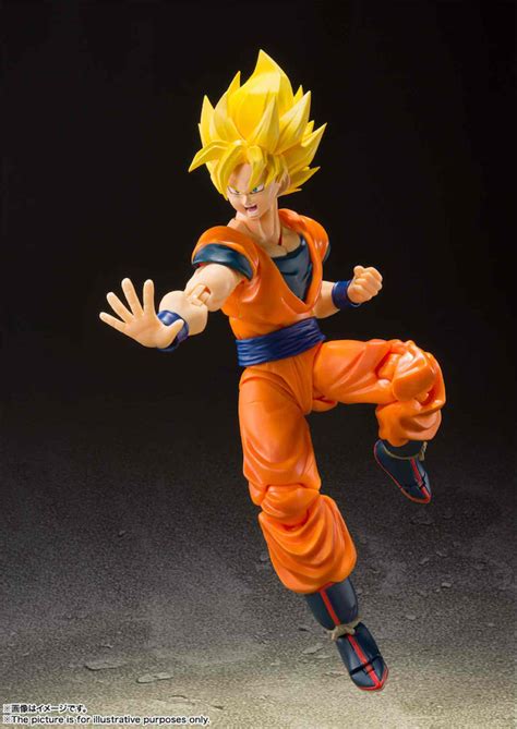 Dragon Ball Z Super Saiyan Full Power Son Goku Figura Sh Figuarts