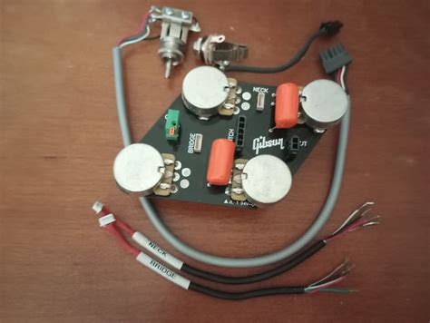 Gibson Usa Les Paul Pcb Quick Connect Complete With Switch Reverb