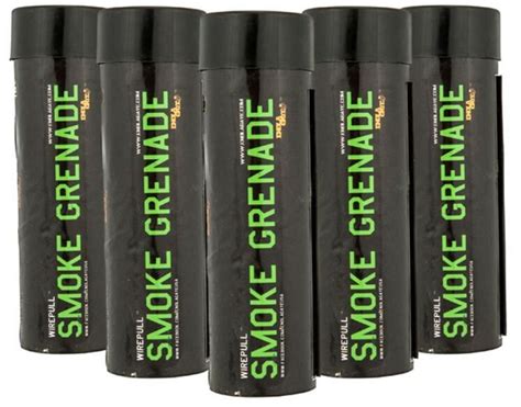 Enola Gaye Airsoft Wire Pull Tactical Smoke Grenade Wp40 Pack Of 5