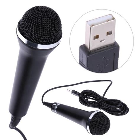 Universal Wired Usb Microphone With Con Cable For Ps3 Xbox