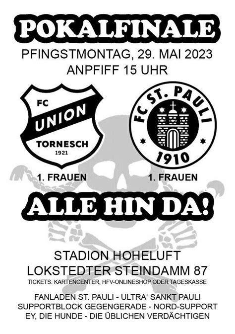 Ultr Sankt Pauli Alle Zum Pokalfinale