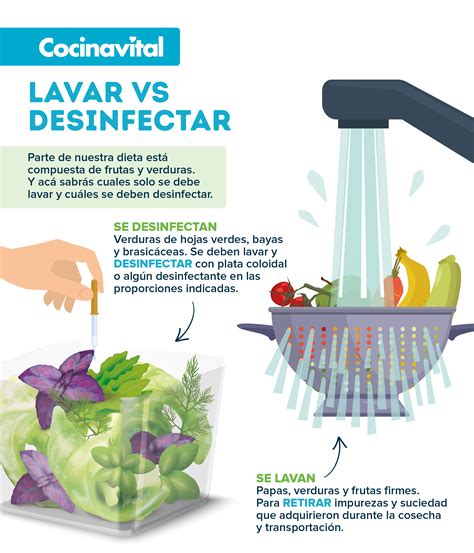 Tips Para Lavar Y Desinfectar Frutas Y Verduras Healthy Lifestyle