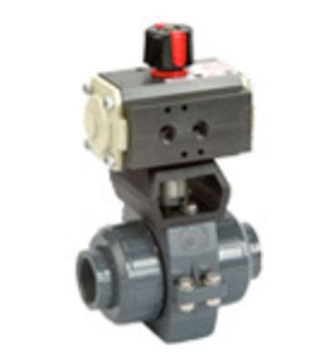 Water Valve Pneumatically Actuated Rotary Ball Ritm Industry