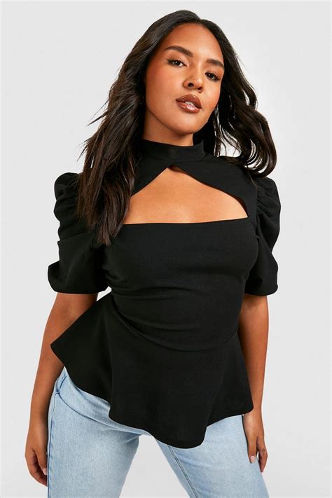 Puff Sleeve Tops Puff Sleeve Blouses Boohoo Uk