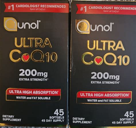 Qunol Ultra CoQ10 200mg Extra Strength Ultra High Absorption Bundle