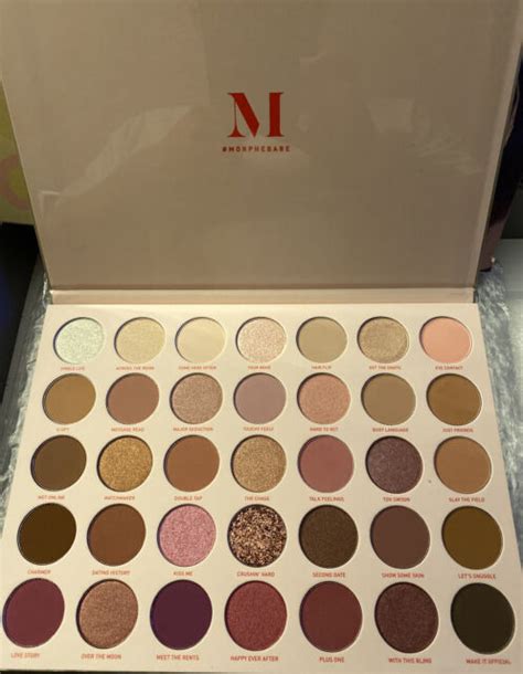 Morphe 35xo Natural Flirt Artistry Eyeshadow Palette For Sale Online Ebay