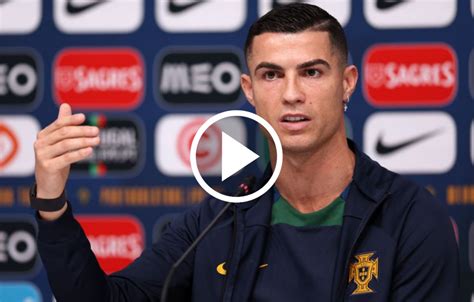 I Never Gave Up On That Dream Watch Cristiano Ronaldo Finally Breaks Silence After Tearful