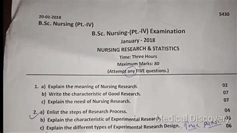 Bsc Nursing Community Health Nursing Question Papers