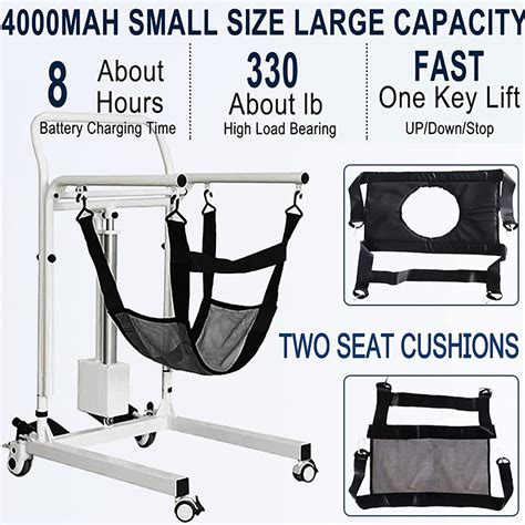 Electric Patient Lift Transfer Chair Portable Orthomen