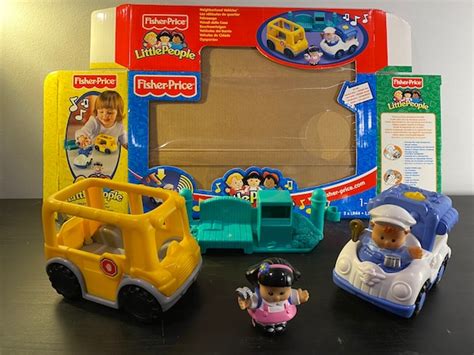 Fisher Price Little People Neighborhood Vehicles Play Set Etsy