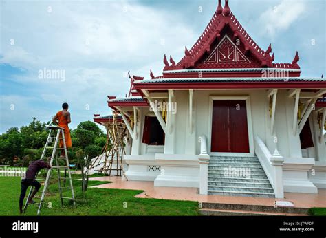 The Royal Thai Monastery Built By Thailand Lumbini Sacred Garden