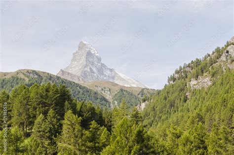 Zermatt Dorf Alpen Walliser Berge Schweizer Berge Matterhorn