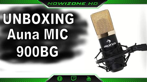 Unboxing Auna Mic Bg Kondensator Mikrofon Ah Stands S B