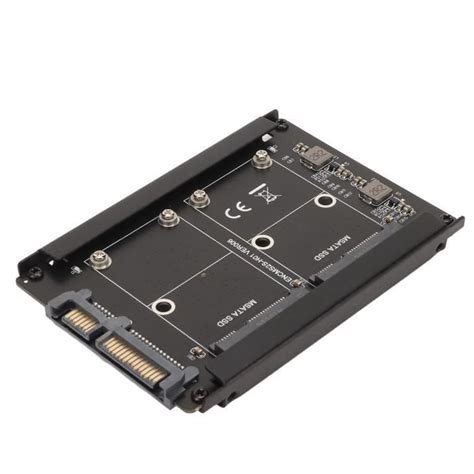 Carte Adaptateur MSATA Vers SATA3 0 QIILU Double Port