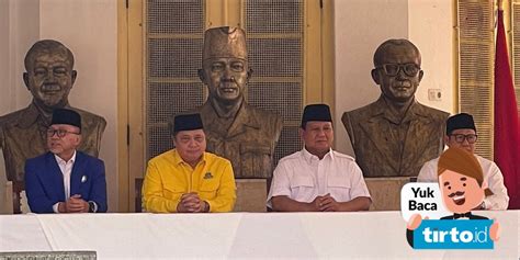 PAN Golkar Resmi Dukung Prabowo Subianto Di Pilpres 2024