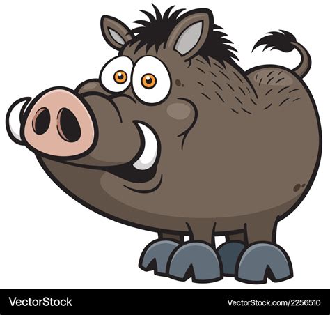 Wild Boar Royalty Free Vector Image Vectorstock