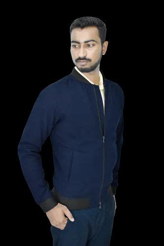 Full Sleeve Party Wear Men Blue Jacket Size 42 Inch At Rs 1350piece In Daman