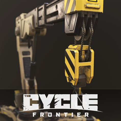 Artstation The Cycle Frontier Dock Crane