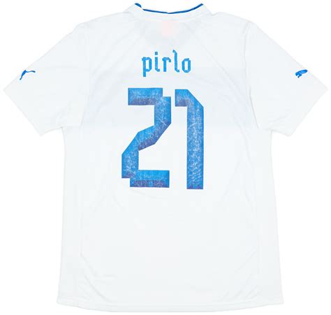 2012 13 Italy Away Shirt Pirlo 21 4 10 XL