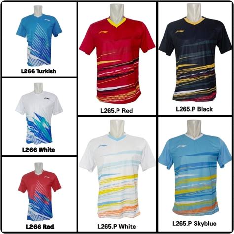 Jual Jersey Badminton Bulutangkis Dewasa Seri Ln Kaos Atasan Baju