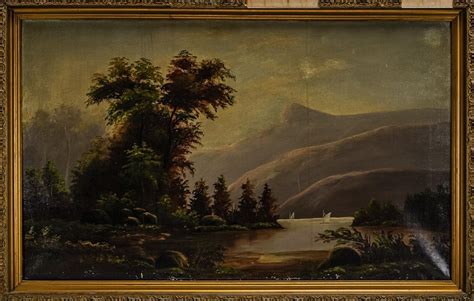 19th Hudson River School Landscape Auction