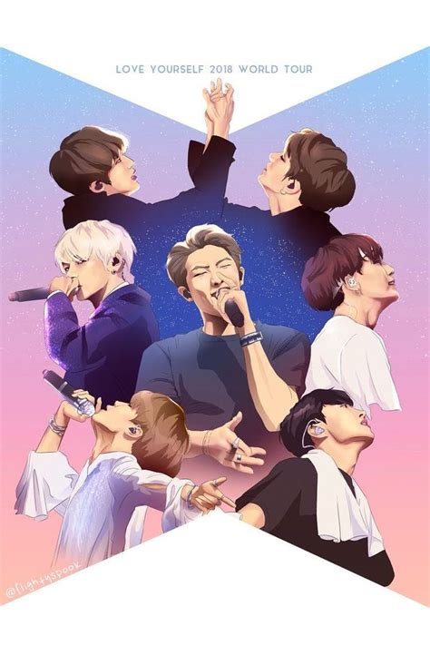 Pin by sopi sopo on ჭიქისთვის in 2024 Bts drawings Bts fanart Kpop