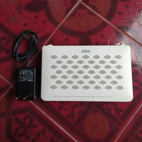 Jual Router Modem Zte F609 V1 Ont Gpon Fiber Optic F 609 Versi 1 Di