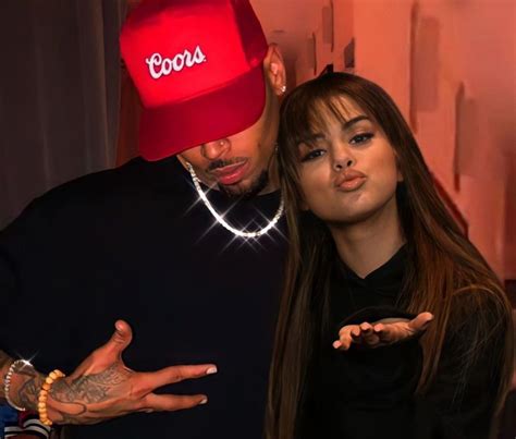 Selena Gomez And Chris Brown Love 😍😍😍🙈😻💗💗💗 💓 Gabriel