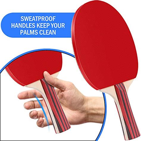 Ketep Ping Pong Paddle Set Pack Pro Premium Table Tennis Racket