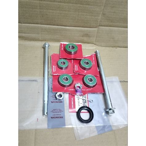 Jual Bearing Roda Set Depan Belakang Plus As Roda Set Depan Belakang