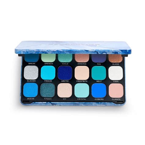 Палетка теней для век Makeup Revolution Forever Flawless ICE | отзывы