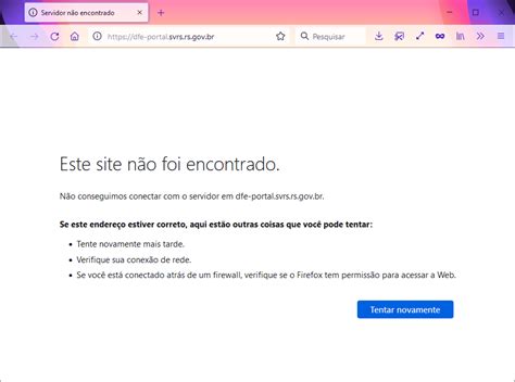 Todos os Serviços da SEFAZ RS estão fora do ar resolvido Notícias