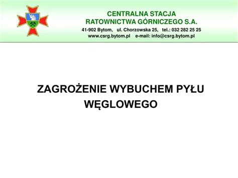 Ppt Zagro Enie Wybuchem Py U W Glowego Powerpoint Presentation Free