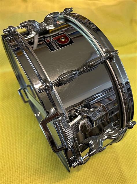 Premier Royal Ace Snare Drum X Circa Chrome Over Reverb