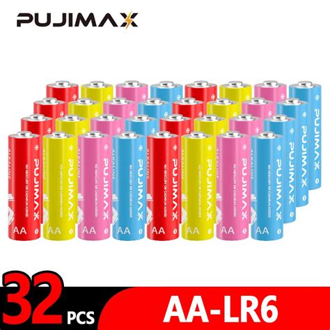 PUJIMAX Bateria Seca Alcalina Para Luz LED Mp3 C Mera Bateria Do Arco