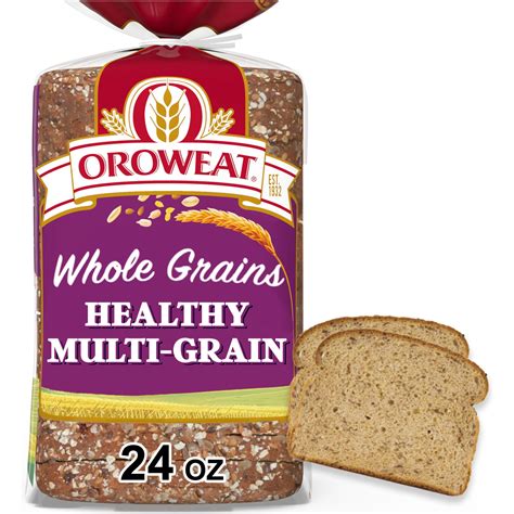 Oroweat Whole Grains Multi Grain Bread Oz Soft Multigrain Bread