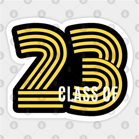 Class Of 2023 Simple Typography Black 2023 Class Of Graduation Design Class Of 2023 T