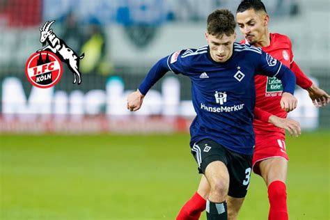 Nach Leihe zum HSV Kehrt verletzter Noah Katterbach dem 1 FC Köln den