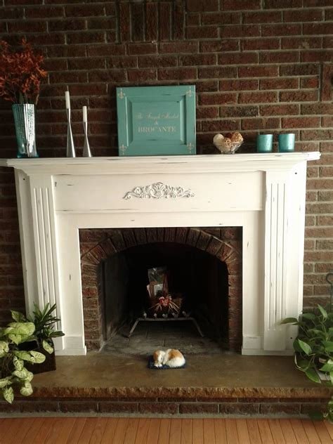 Chalk Paint Fireplace Surround I Am Chris