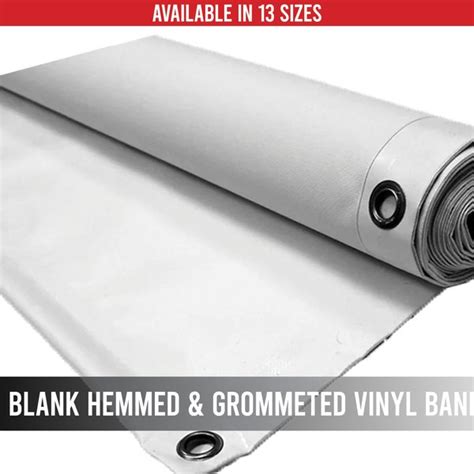 Blank Vinyl Banners Etsy