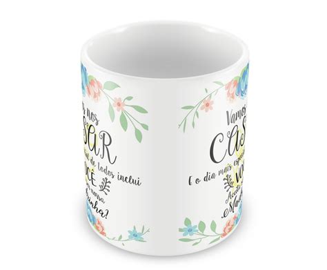 Caneca Porcelana Você Aceita Ser Nossa Madrinha Cod67 Elo7