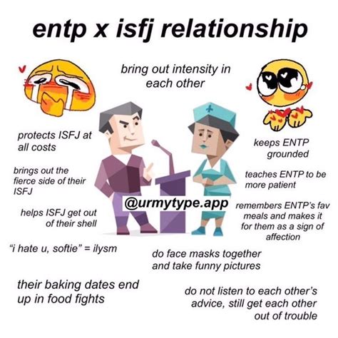 Entp X Isfj Relationship Meme Mbti Mbti Relationships Entp